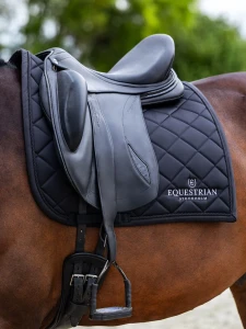 Czaprak Line  Black Dressage Equestrian Stockholm