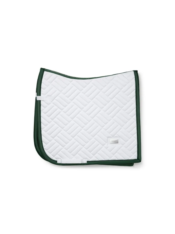 czaprak ujeżdżeniowy biały zielony sycamore equestrian stockholm  (7).webp