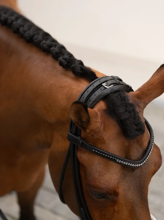 naczółek czarne kryształki equestrian stockholm  (7).webp