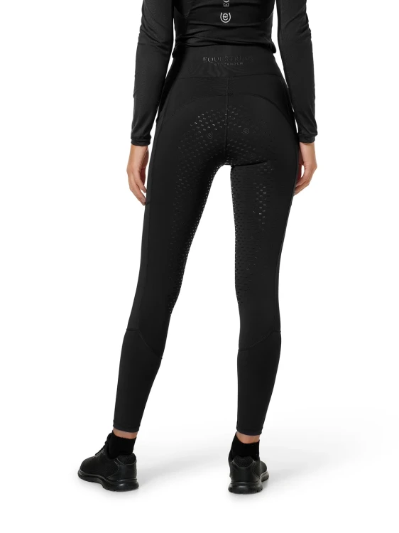 zimowe legginsy jeździeckie czarne equestrian stockholm  (1).webp