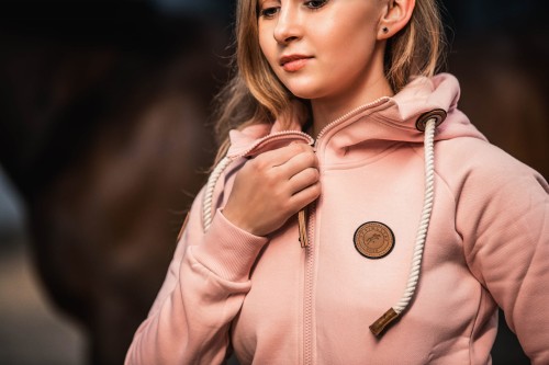 Bluza jeździecka Laura różowa Springstar  (2).jpg