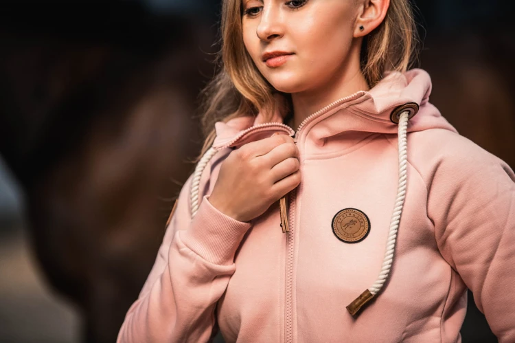 Bluza jeździecka Laura różowa Springstar  (2).jpg