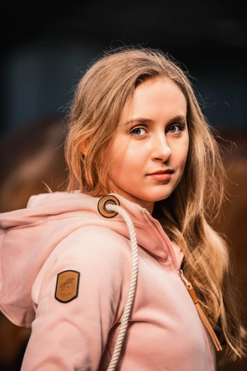 Bluza jeździecka Laura różowa Springstar  (7).jpg