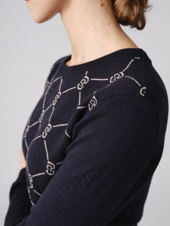 Sweter Linnea Navy PS of Sweden  (4).webp