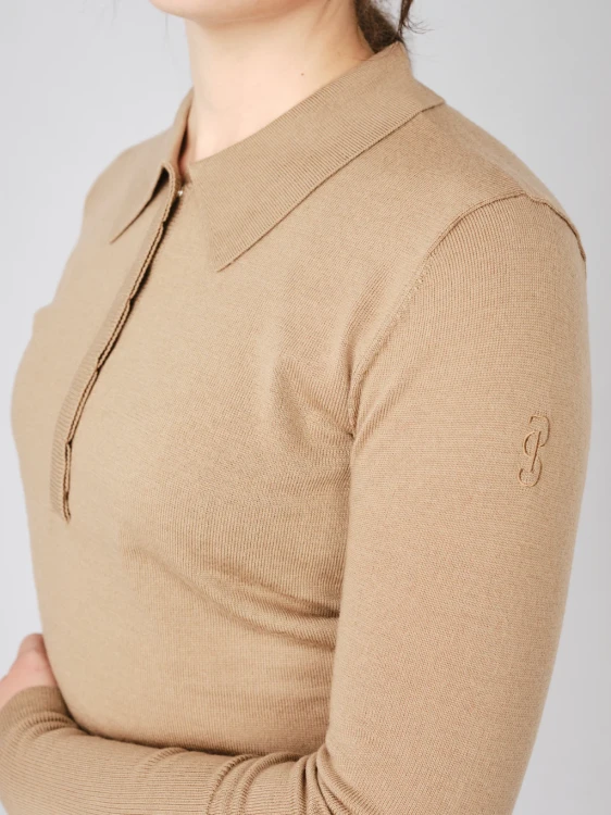 Sweter Hailey Camel PS of Sweden  (1).webp