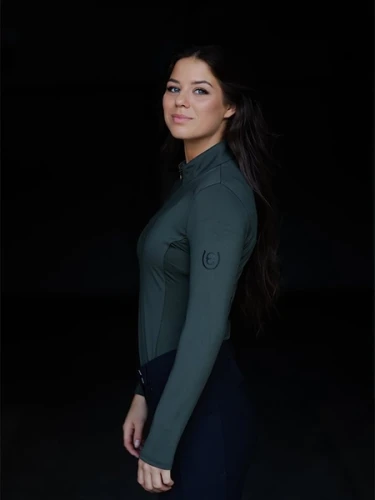Bluza Vision Deep Olivine Equestrian Stockholm (1).webp