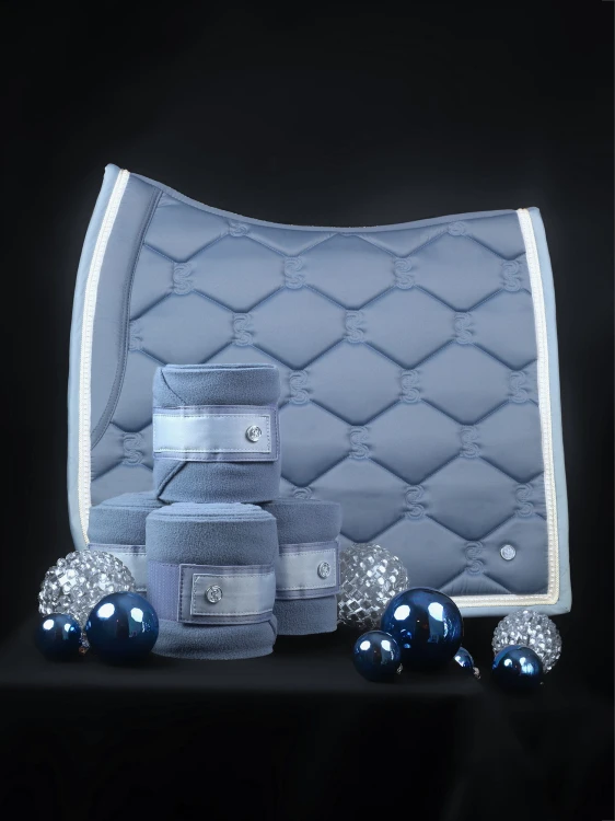 Czaprak Christmas Clear Blue Dressage PS of Sweden  (4).jpg