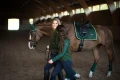 Czaprak Forest Green dressage Equestrian Stockholm  (3).webp