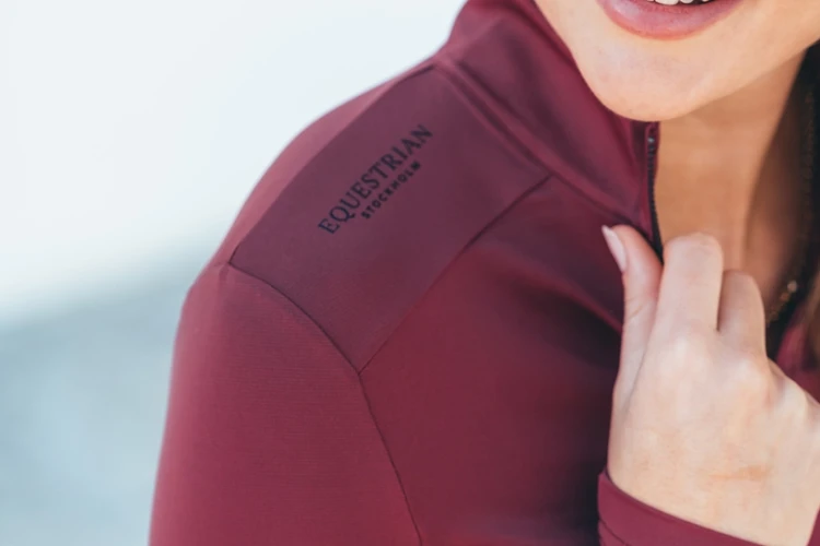 Bluza ochrona UV Bordeaux Equestrian Stockholm  (2).webp