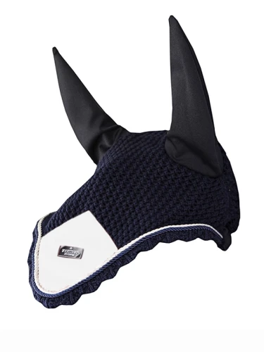Nauszniki Midnight white edge  Equestrian STockholm  (3).webp