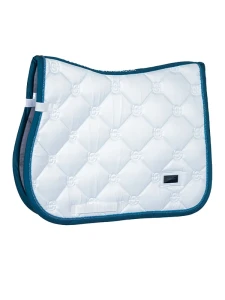 Czaprak White Blue Meadow Jump Equestrian Stockholm 