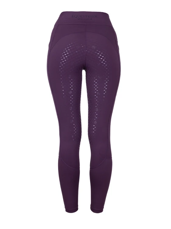 legginsy jeździeckie fioletowe equestrian stockholm  (4).webp