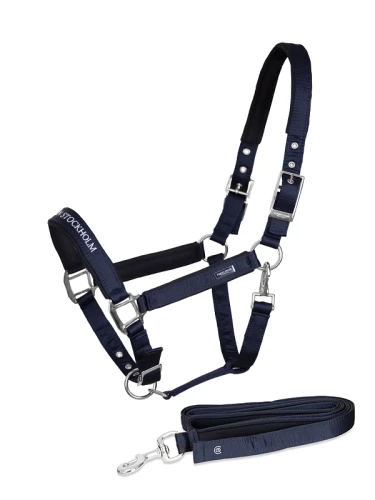 kantar z uwiązem granatowy equestrian stockholm  (1).webp
