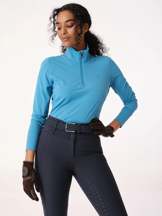 bluza jeździecka ps of sweden morski toska (5).jpg