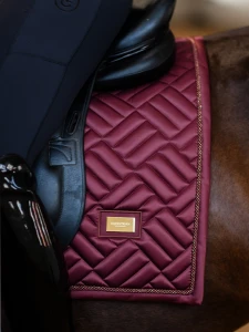 Czaprak New Maroon Dressage Equestrian Stockholm