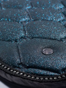Czaprak Stardust Sparkly Teal Dressage PS of Sweden