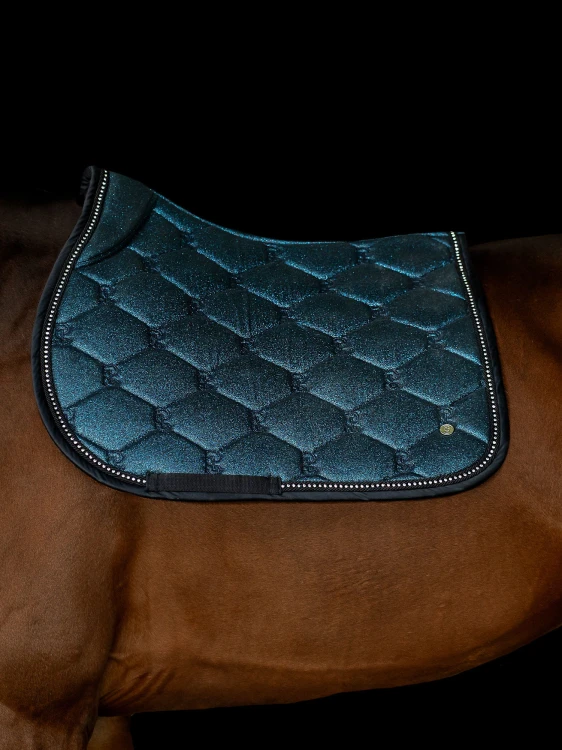 Stardust-TEAL-czaprak skokowy brokat ps of sweden  (3).jpg