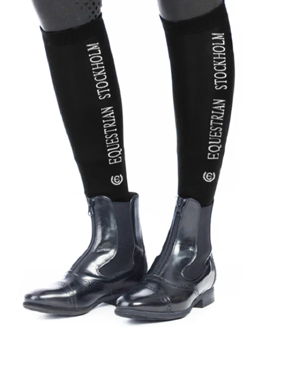 skarpetki jeździeckie czarne bambus equestrian stockholm  (2).webp