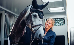 Nauszniki wyciszające Black Silver Equestrian Stockholm