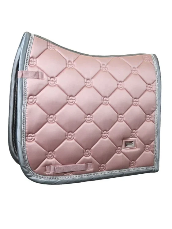 czaprak ujeżdżeniowy różowy kryształki equestrian stockholm  (4).webp
