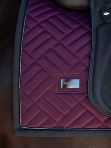 Czaprak Modern Purple Night Dressage Equestrian Stockholm
