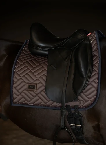 czaprak ujeżdżeniowy brązowy mocha equestrian stockholm  (1).webp