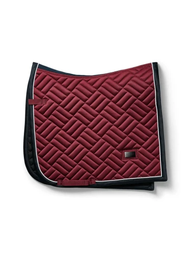 czaprak ujeżdżeniowy luxe czerwony equestrian stockholm  (1).webp