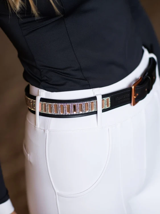pasek dark ocean rose gold equestrian stockholm  (2).webp