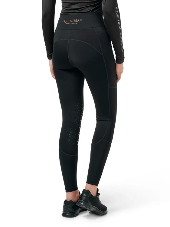 legginsy jeździeckie dark ocean rose gold equestrian stockholm  (3).webp