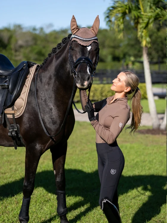 nauszniki beżowe champagne equestrian stockholm (2).webp
