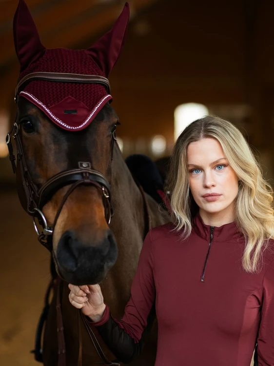 nauszniki bordowe kryształki equestrian stockholm  (5).webp