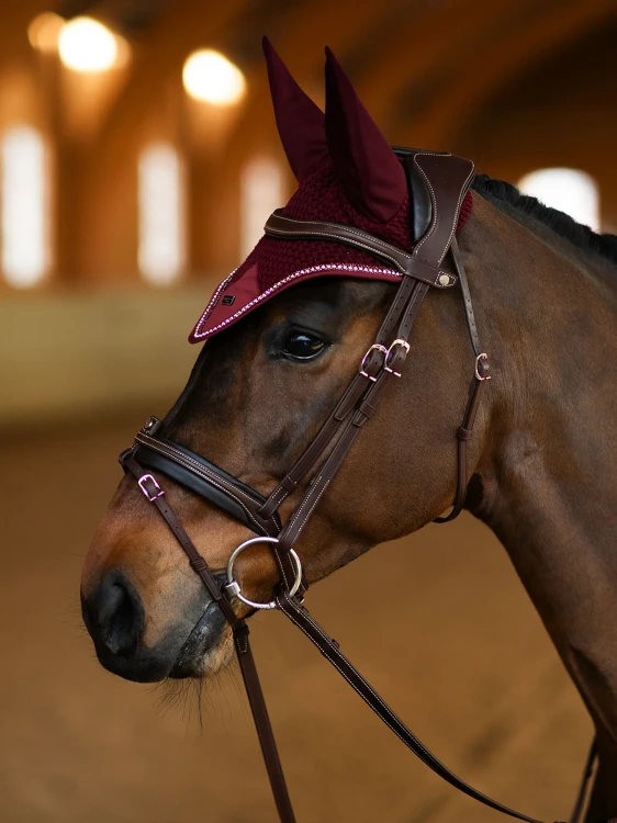 nauszniki bordowe kryształki equestrian stockholm  (6).webp