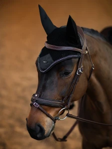 Nauszniki Modern Crystal Black Equestrian Stockholm