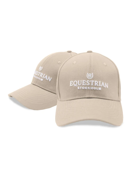 czapka z daszkiem beżowa equestrian stockholm  (2).webp