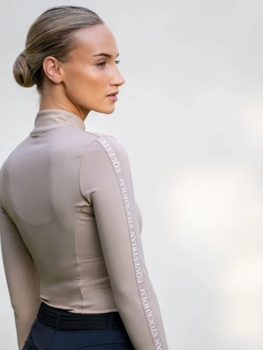 bluza power sand beżowa jeździecka equestrian Stockholm  (1).webp
