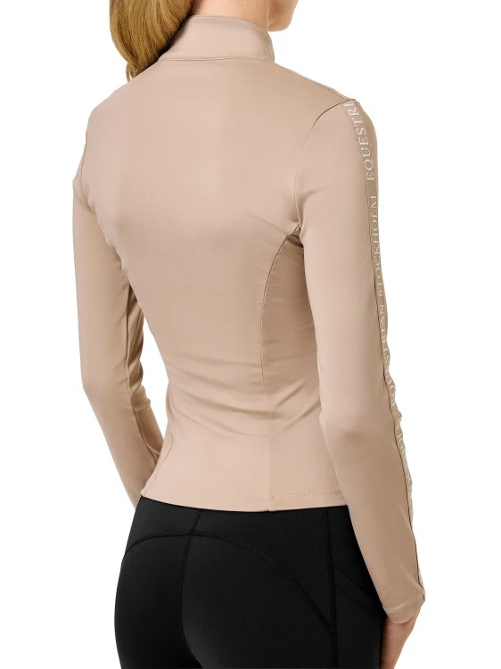 bluza power sand beżowa jeździecka equestrian Stockholm  (7).webp