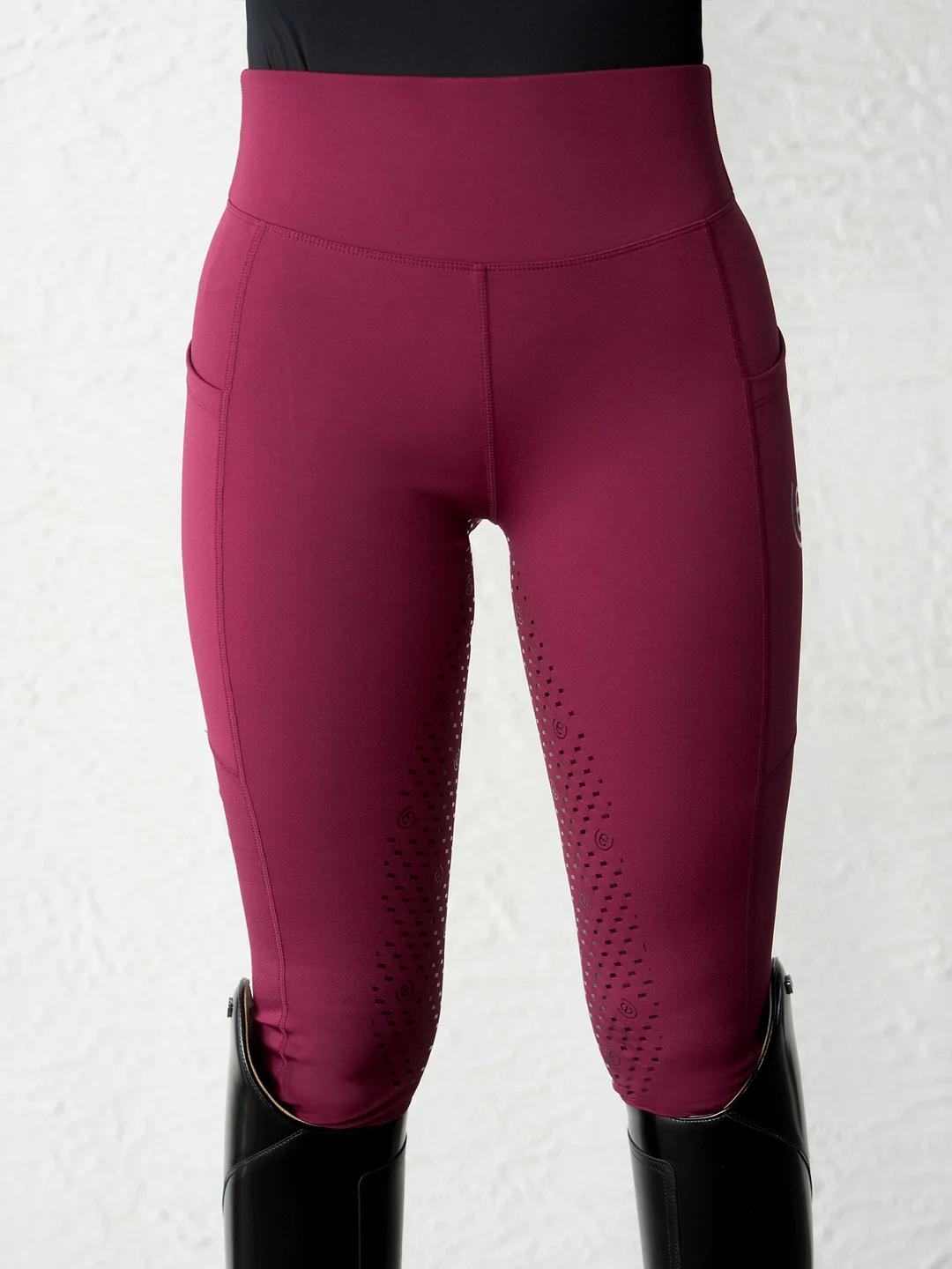 legginsy jeździeckie bordowe merlot equestrian stockholm  (1).webp